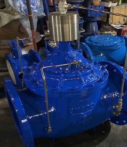GA5700直通型水击预防阀（工作原理图）
